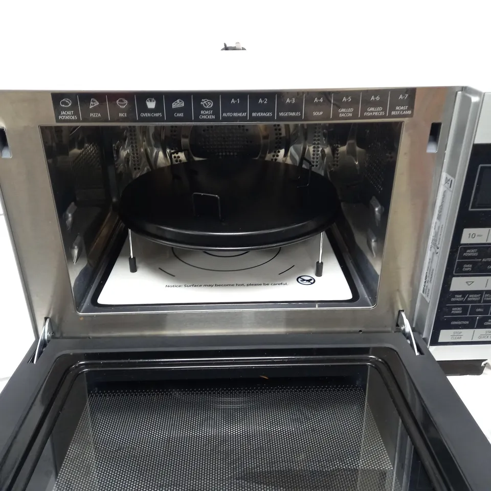 SHARP R861SLM, 900 W, COMBINATION FLATBED MICROWAVE