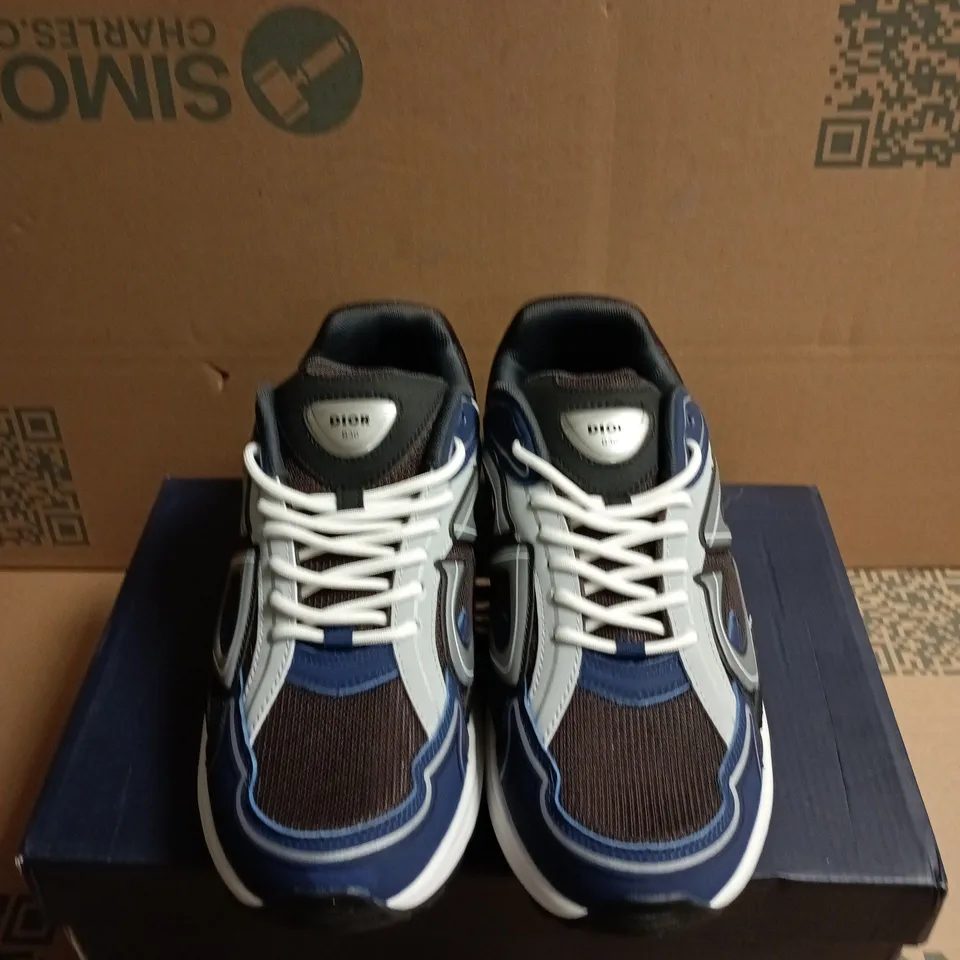 BOXED PAIR OF CHRISTAIN DIOR SNEAKERS - SIZE 44