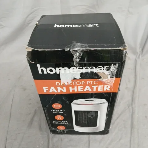HOMESMART DESKTOP PTC FAN HEATER – BOXED