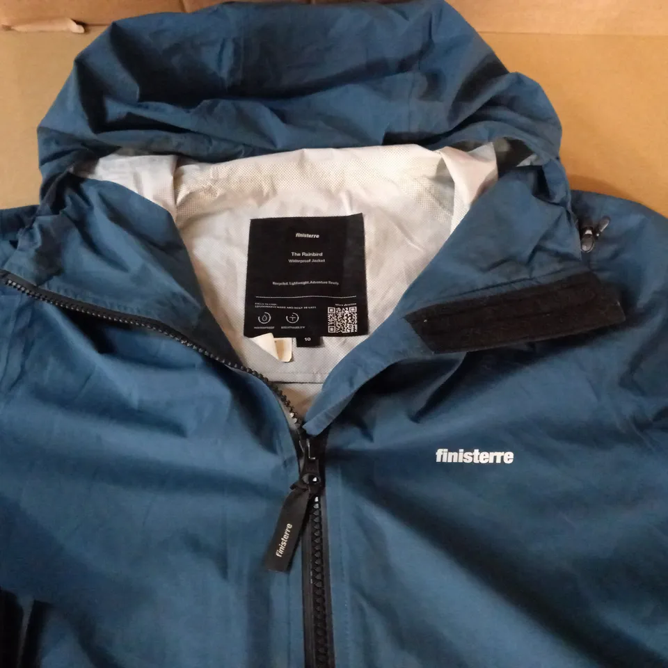 FINISTERRE THE RAINBIRD LIGHT WEIGHT ZIP THROUGH JACKET - 10