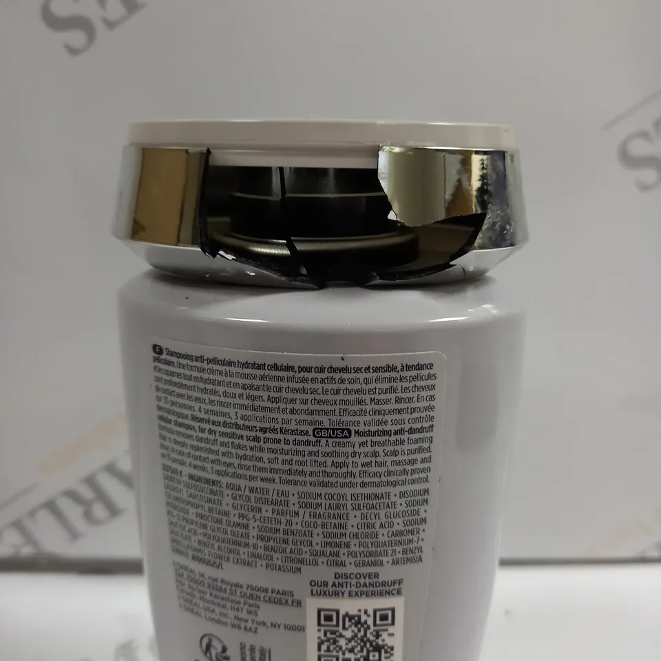 KÉRASTASE SYMBIOSE MOISTURISING ANTI-DANDRUFF CELLULAR SHAMPOO 250ML