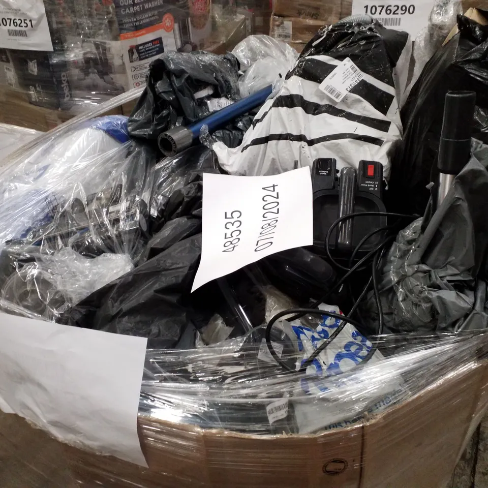 PALLET OF APPROXIMATELY 24 UNPROCESSED RAW RETURN HOUSEHOLD AND ELECTRICAL GOODS TO INCLUDE;