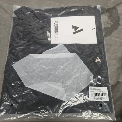 AUBRION REACT TECH T-SHIRT, SHADOW - UK SIZE MEDIUM