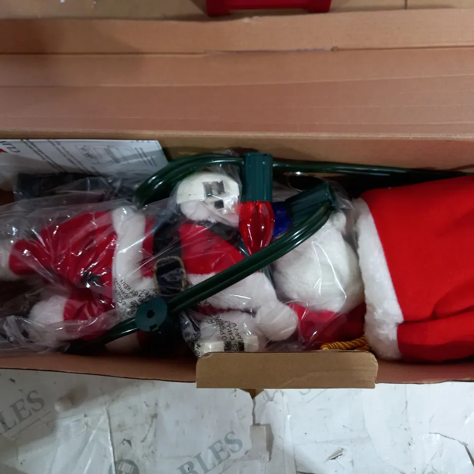 MR CHRISTMAS ANIMATED CLIMBING CHARACTER - SANTA
