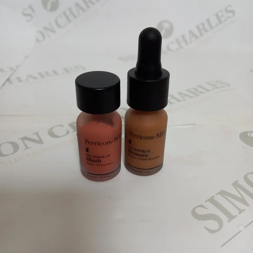 LOT OF 2 PERRICONE MD BLUSH AND BRONZER 