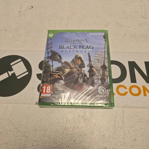 ASSASSIN'S CREED BLACK FLAG RESYNCED – XBOX SERIES X (SEALED)