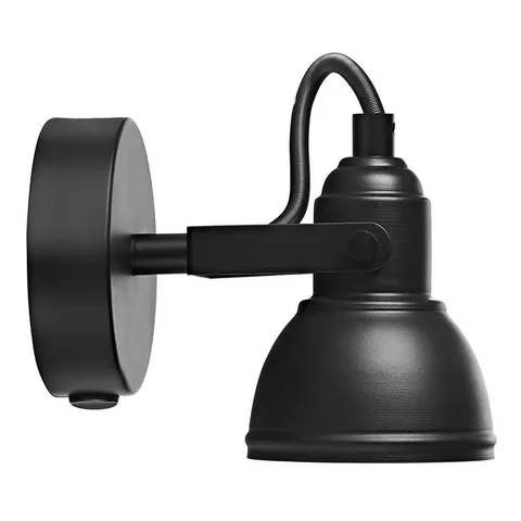 BOXED LENTZ STEEL WALL SPOTLIGHT