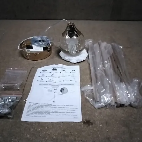 BOXED 1-LIGHT LED SINGLE PENDANT 