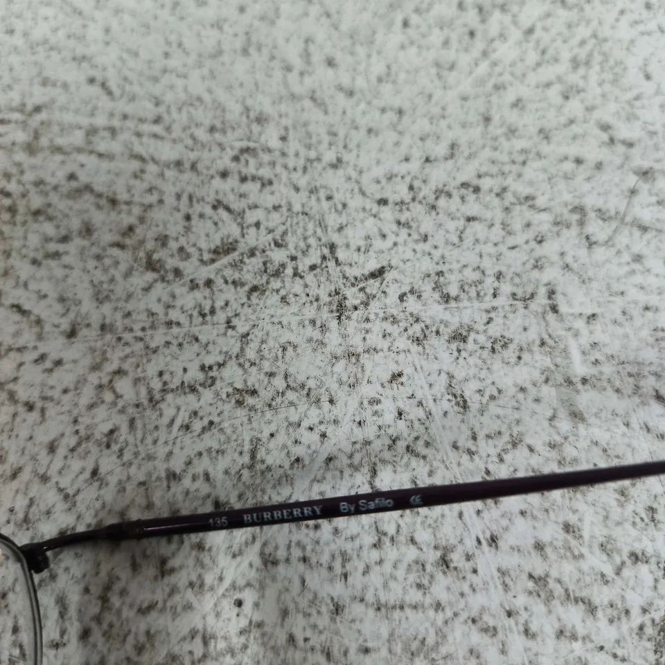 BURBERRY EYEGLASSES BY SAFILO – PURPLE FRAME WITH 135 TEMPLE