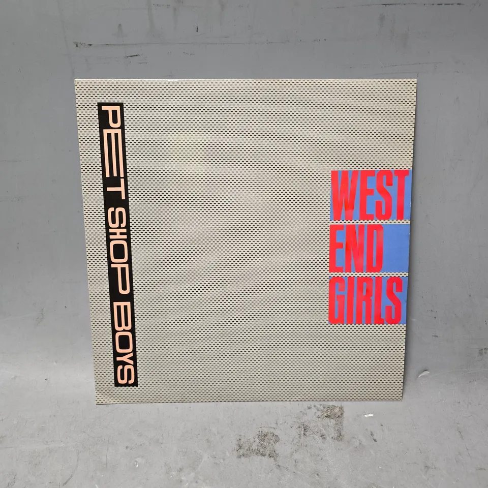 PET SHOP BOYS WEST END GIRLS VINYL 