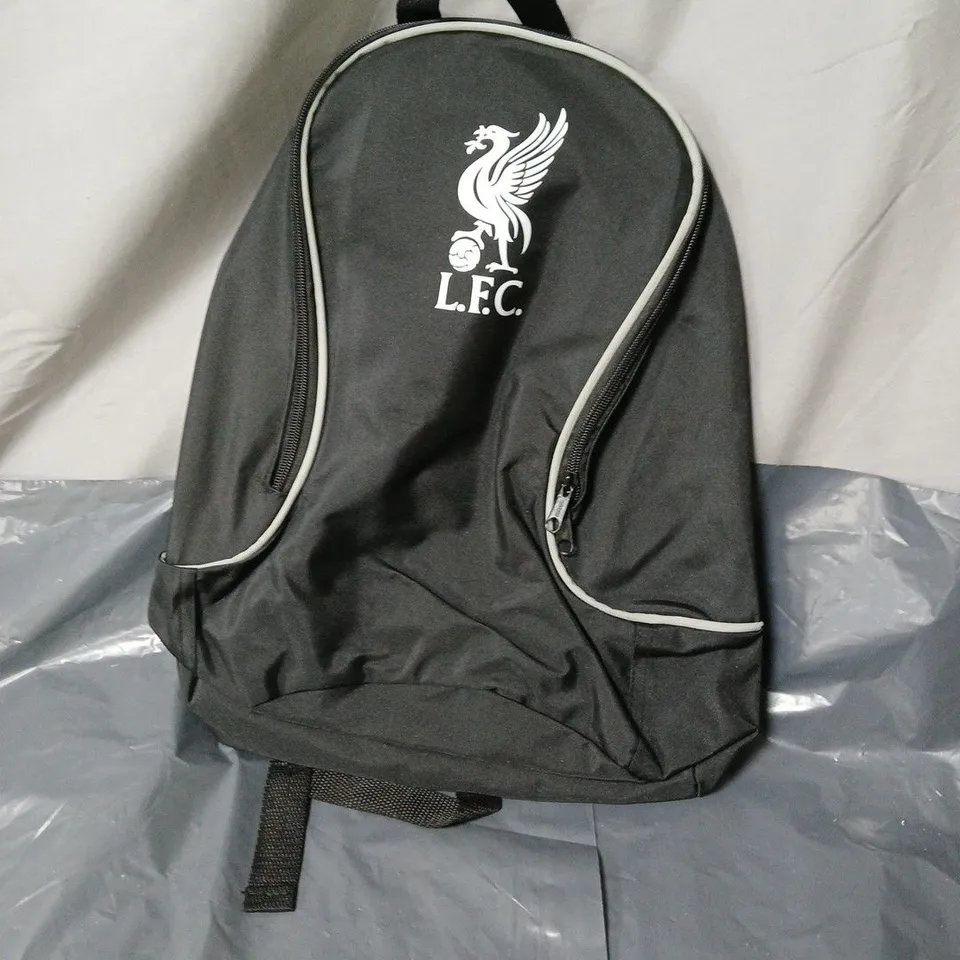 LIVERPOOL FC BACKPACK – BLACK WITH CREST