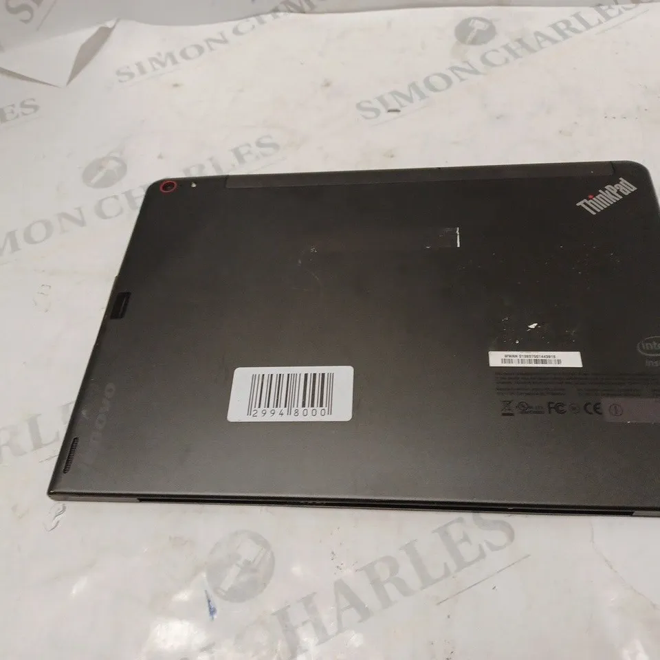 LENOVO THINKPAD TABLET IN BLACK 