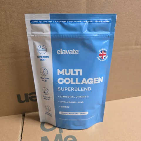 ELAVATE MULTI COLLAGEN SUPERBLEND VANILLA FLAVOUR (180G)