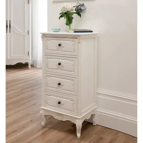 BRAND NEW BAROQUE ANTIQUE FRENCH STYLE TALLBOY CHEST