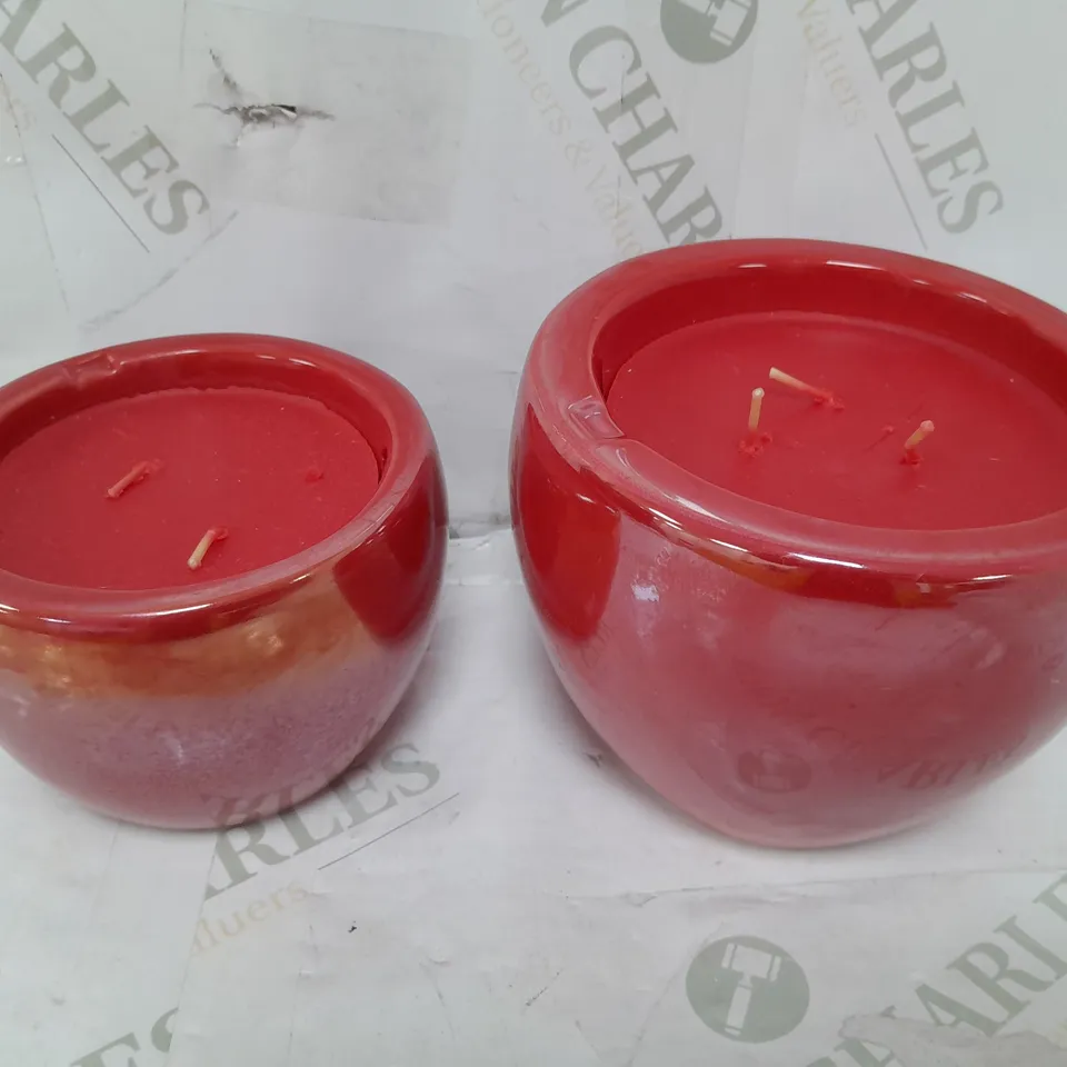 BOXED HOMEWORX SCENTED CANDLE - DELICIOUSLY APPLE