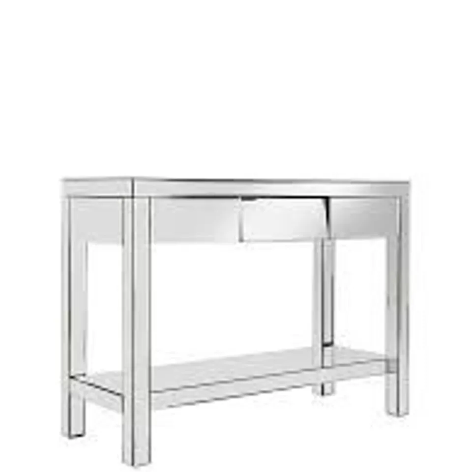 BOXED MONTE CARLO MIRRORED CONSOLE TABLE (1 BOX) RRP £358