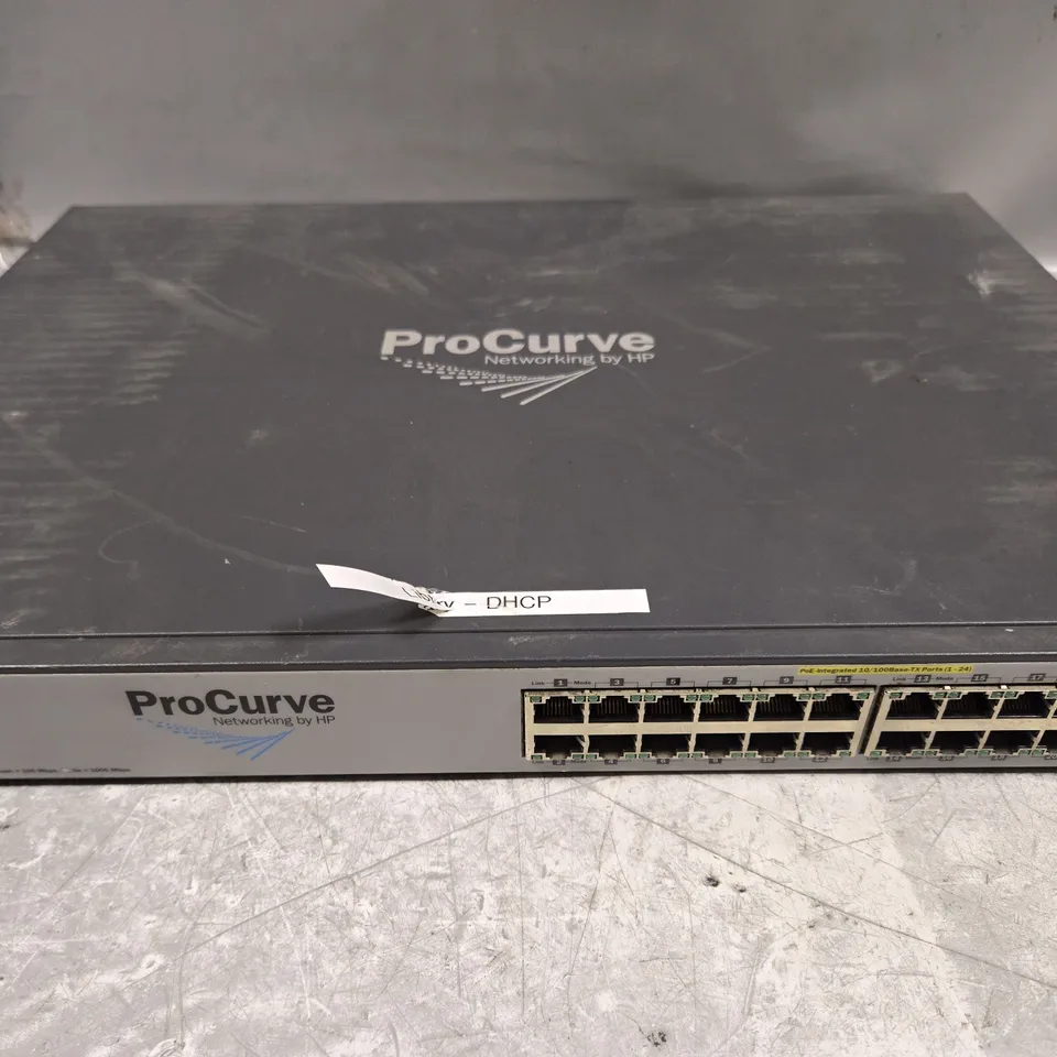 HP PROCURVE E2610-24-POE 24-PORTS SWITCH