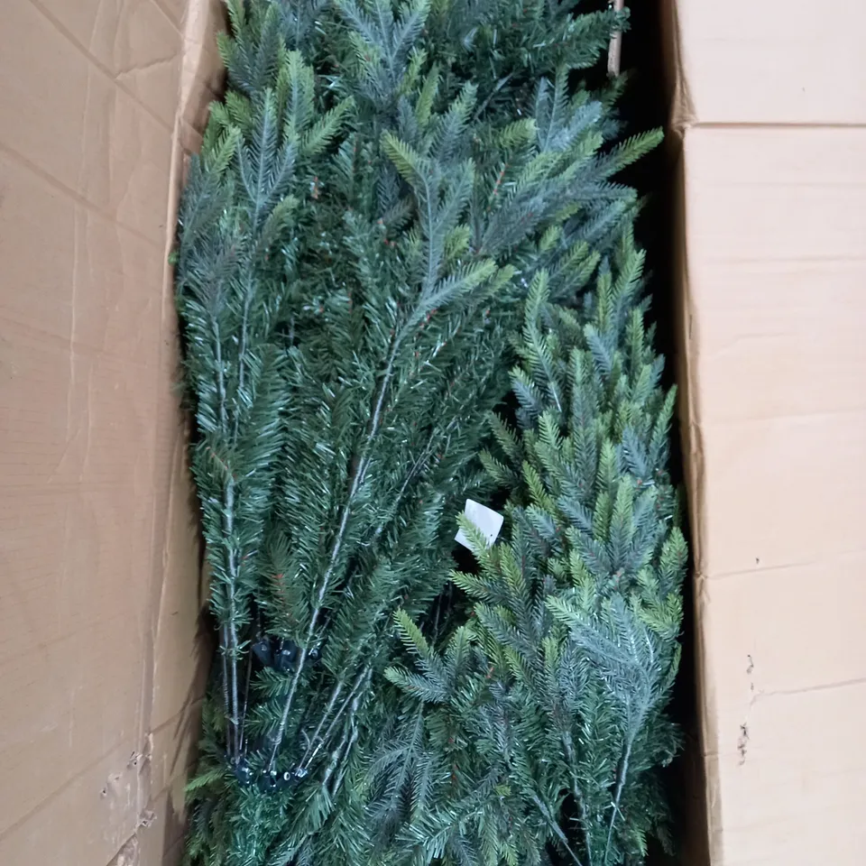 BOXED 8FT SHERWOOD REAL LOOK CHRISTMAS TREE - COLLECTION ONLY  RRP £399