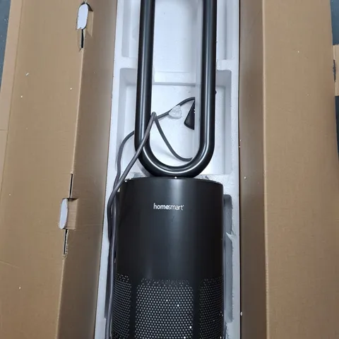 HOMESMART BLADELESS FAN HEATER WITH PLASMA AND HEPA - BLACK