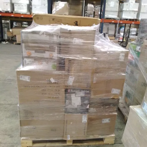 PALLET OF APPROXIMATELY 25 UNPROCESSED RAW RETURN HOUSEHOLD AND ELECTRICAL GOODS TO INCLUDE;