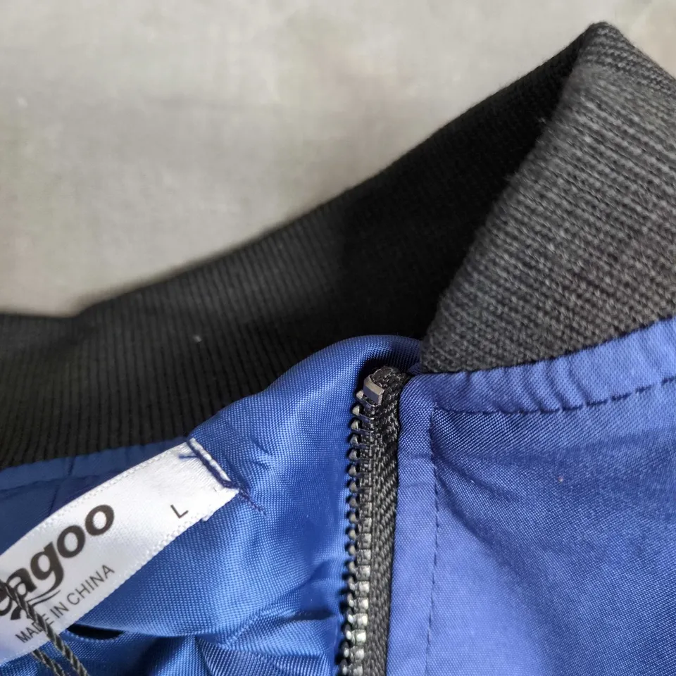 ZEAGOO BOMBER JACKET – BLUE, SIZE L