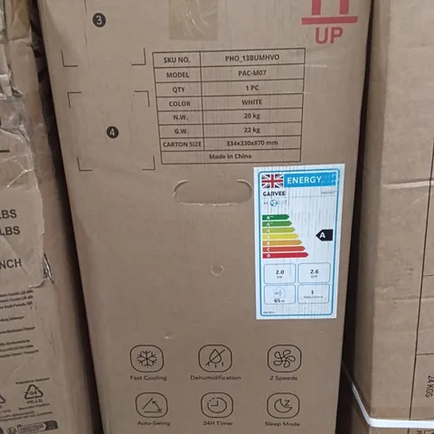 BOXED GARVEE AIR CONDITIONING UNIT PAC-M07 - WHITE 