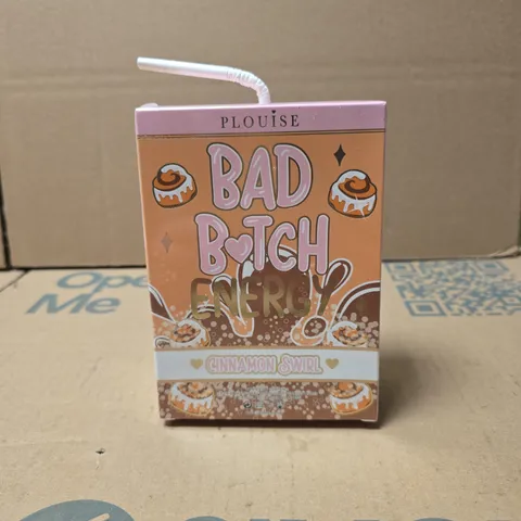 PLOUISE BAD BITCH ENERGY CINNAMON SWIRL: 1 X LIP CONDITIONER + 1 X LIP OIL BOXED, SEALED