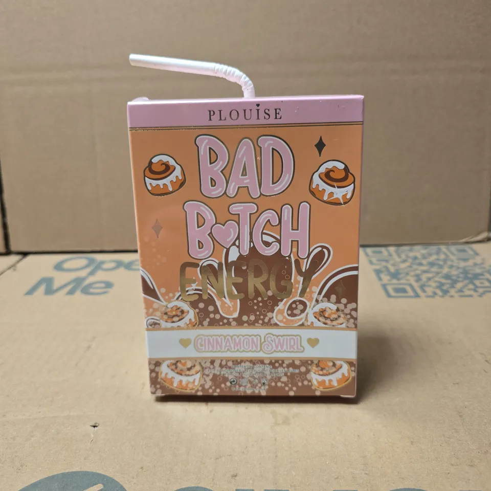 PLOUISE BAD BITCH ENERGY CINNAMON SWIRL: 1 X LIP CONDITIONER + 1 X LIP OIL BOXED, SEALED