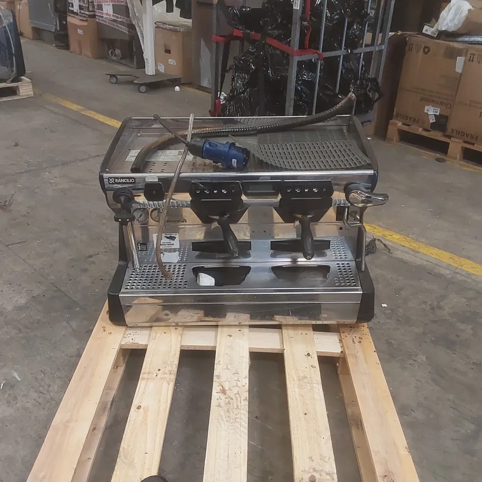 RANCILIO CLASSE 7 COMMERCIAL 2 GROUP COFFEE MACHINE