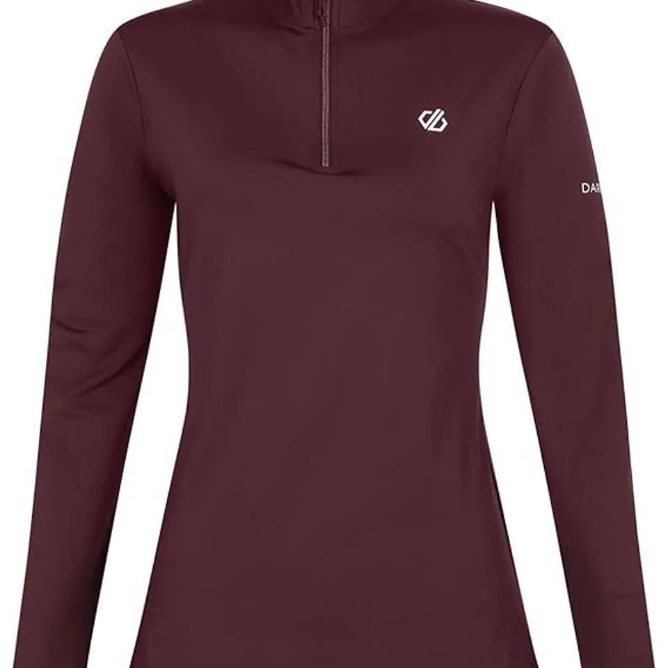 BRAND NEWDARE2B WOMEN'S LOWLINE II LIGHTWEIGHT CORE STRETCH MIDLAYER UNDERSHIRT FIG UK 12