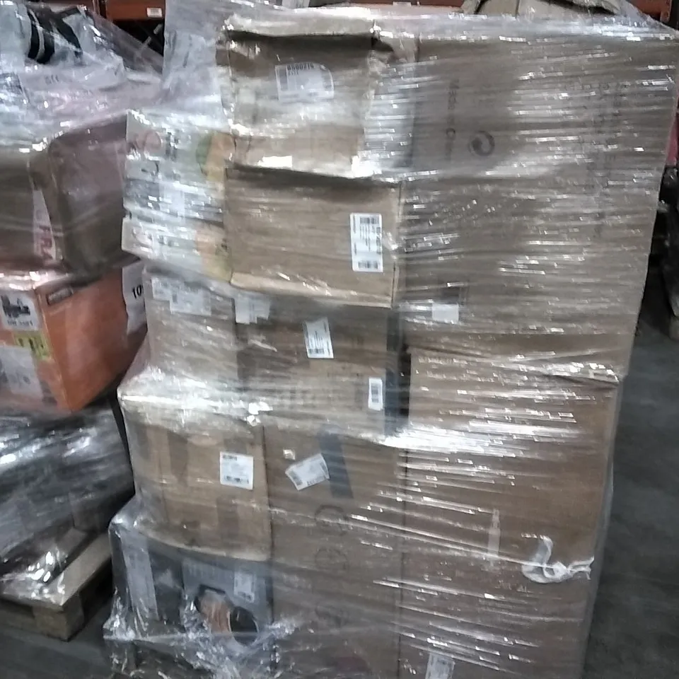 PALLET OF APPROXIMATELY 23 UNPROCESSED RAW RETURN HOUSEHOLD AND ELECTRICAL GOODS TO INCLUDE;