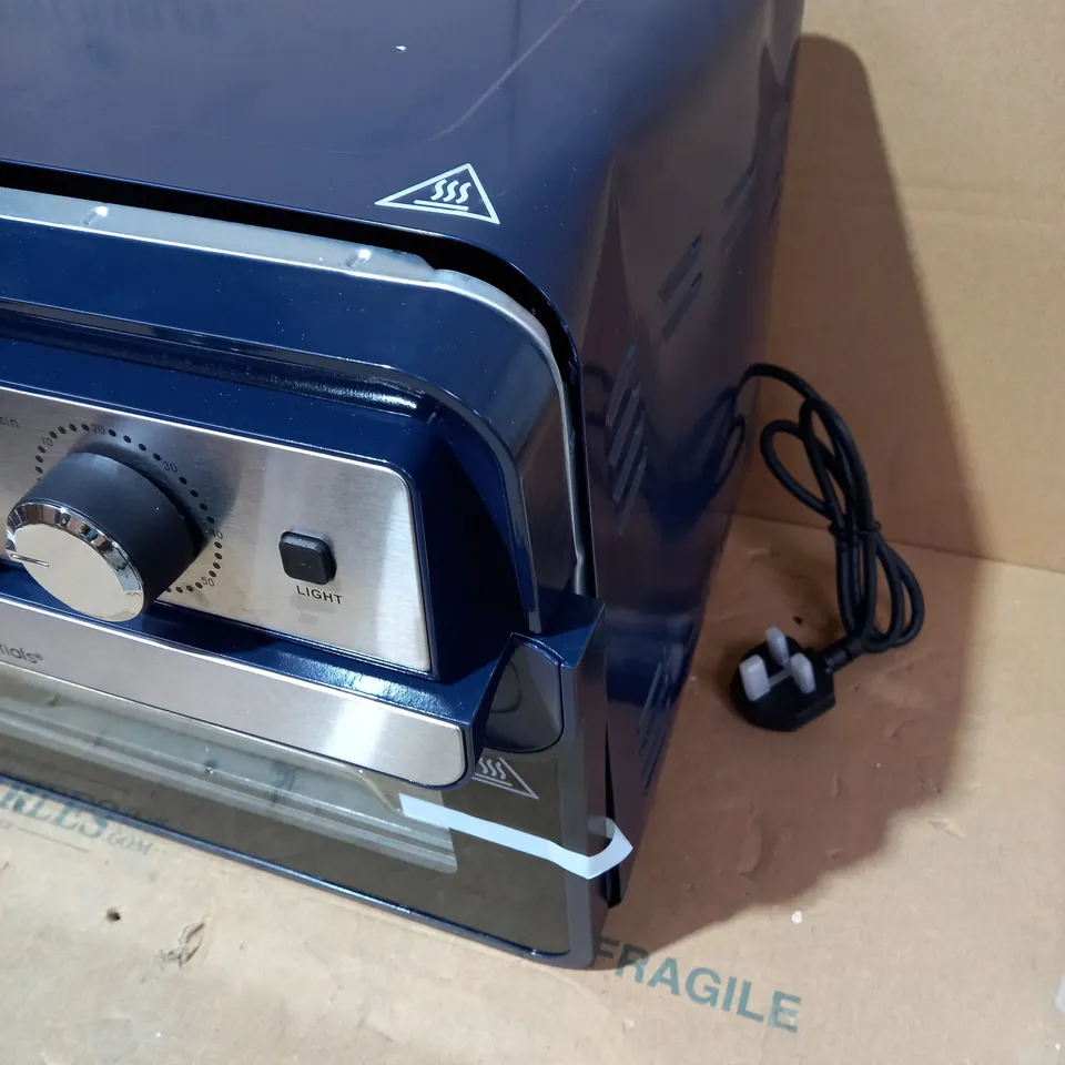 COOK'S ESSENTIALS BLUE MICROWAVE 