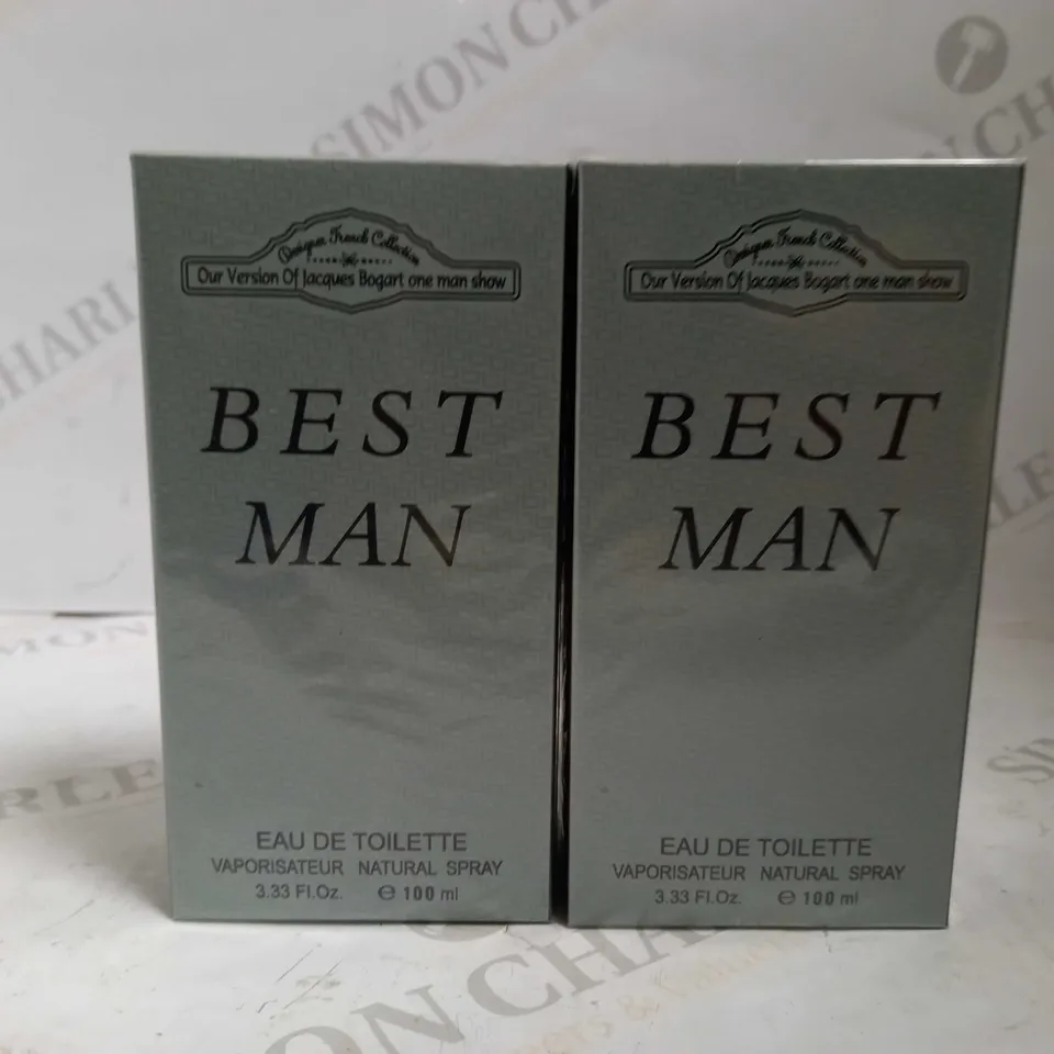 LOT OF 11 DFC BEST MAN EDT 100ML