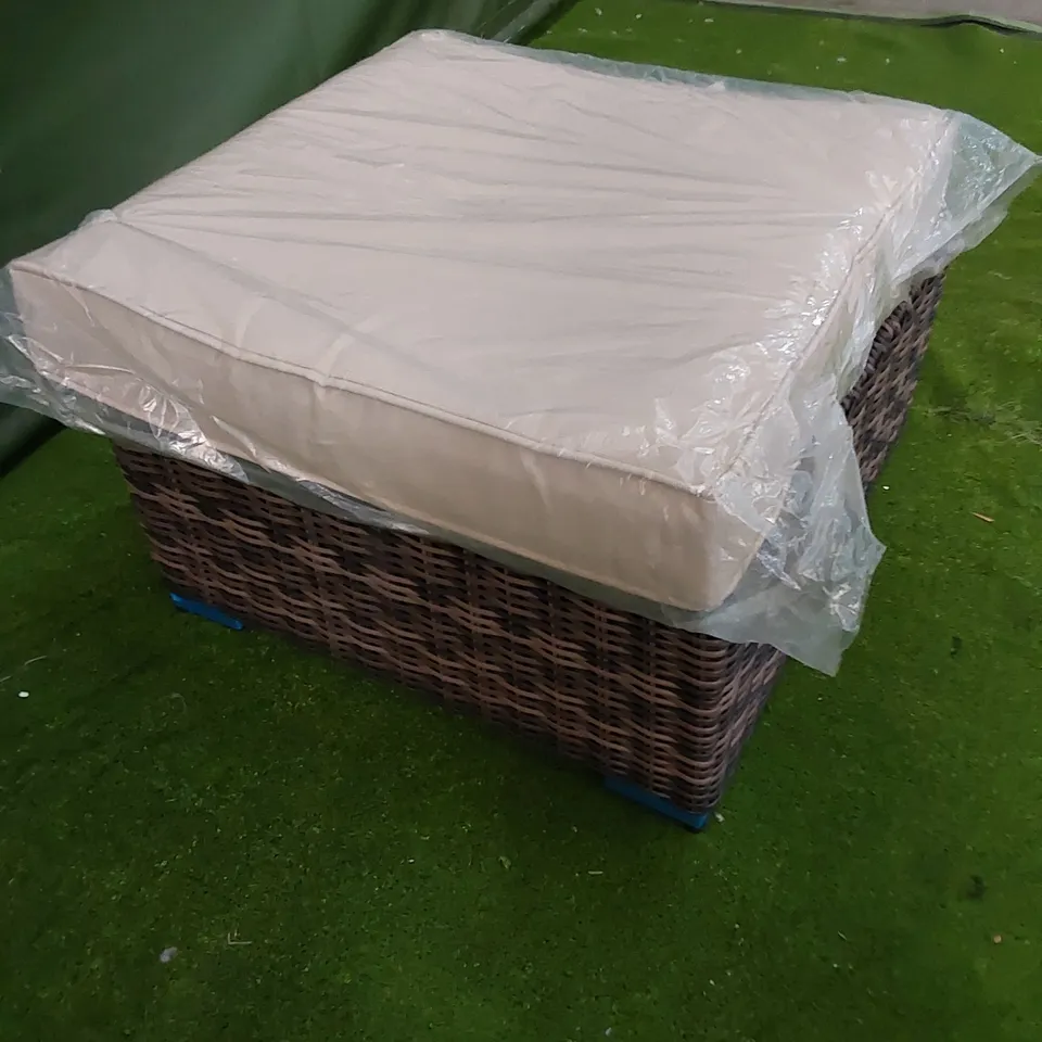 DESIGNER GARDEN/PATIO STOOL WITH CUSHION