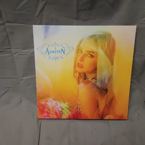 ADDISON – VINYL LP (COLOURED PINK LIQUID VINYL)
