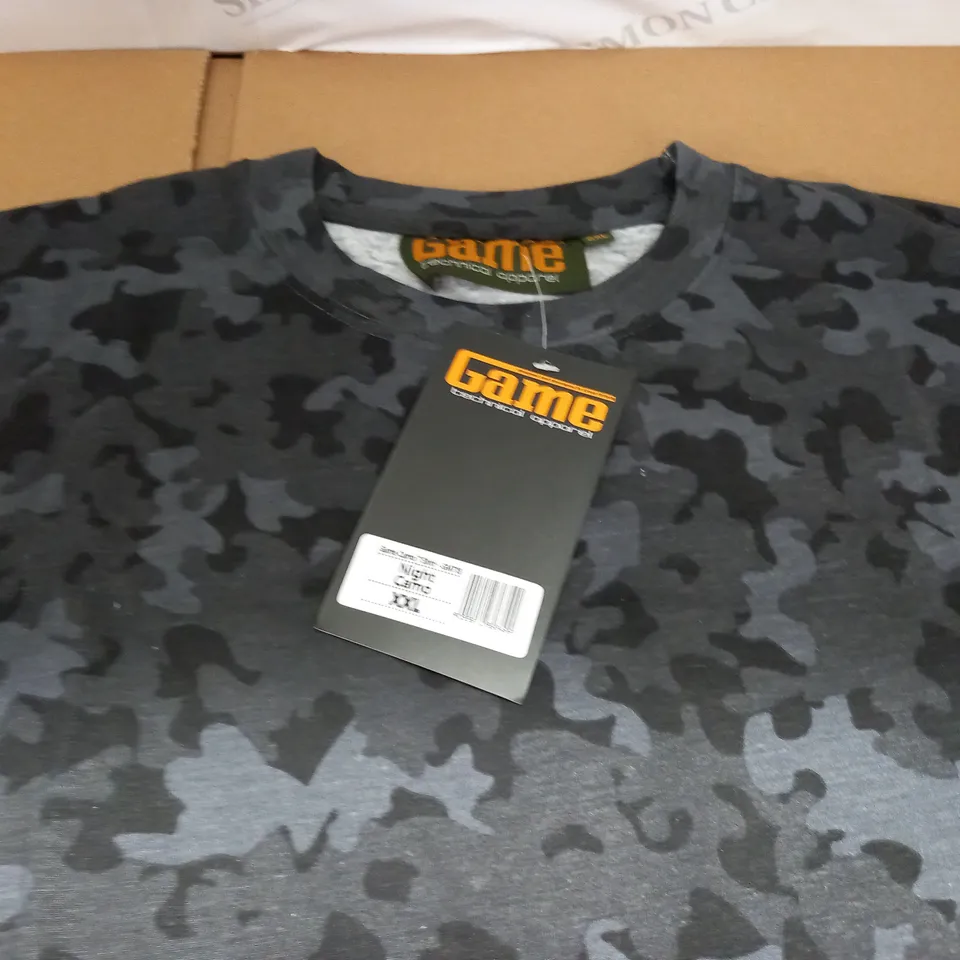 GAME NIGHT CAMO T-SHIRT - XXL
