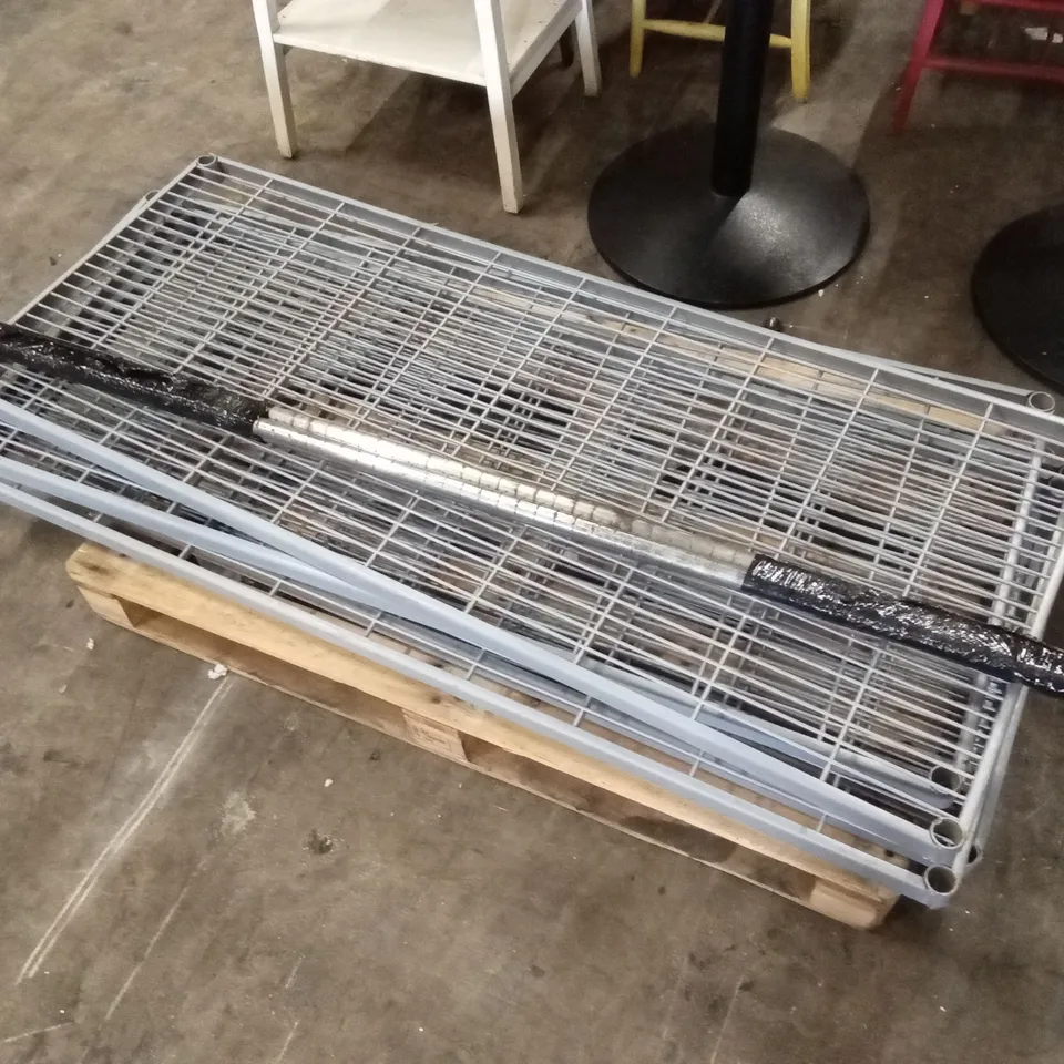 5-TIER METAL COMMERCIAL KITCHEN STORAGE SHELVING RACK