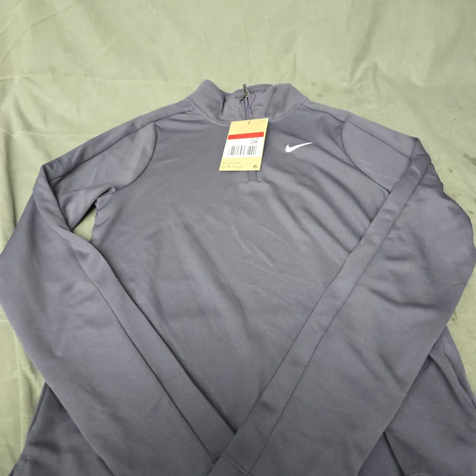 NIKE KIDS RUNNING TOP – PURPLE (SIZE LG)