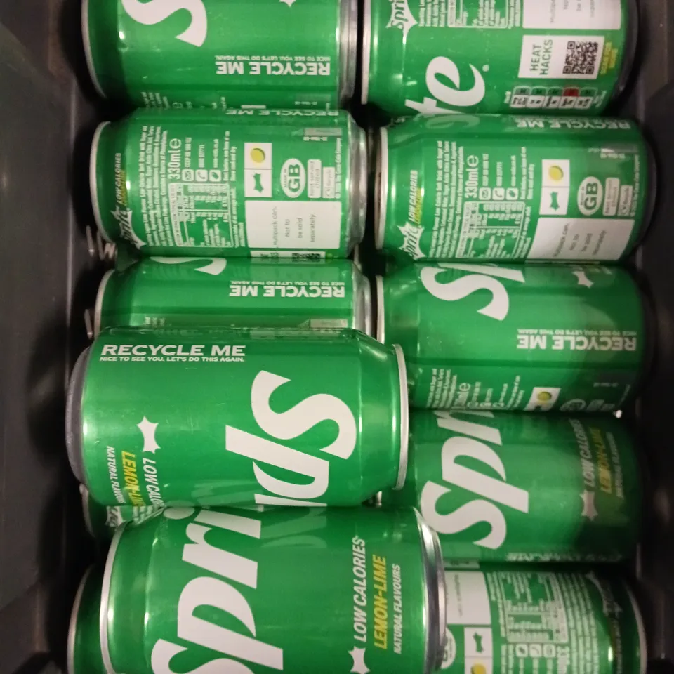 APPROXIMATELY 20 SPRITE LEMON-LIME DRINKS - 330ML