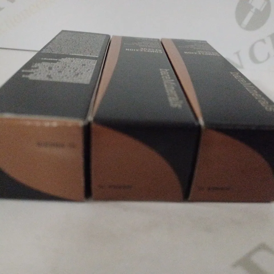 LOT OF 3 BAREMINERALS COMPLEXION RESCUE HYDRATING FOUNDATION STICKS - SIENNA