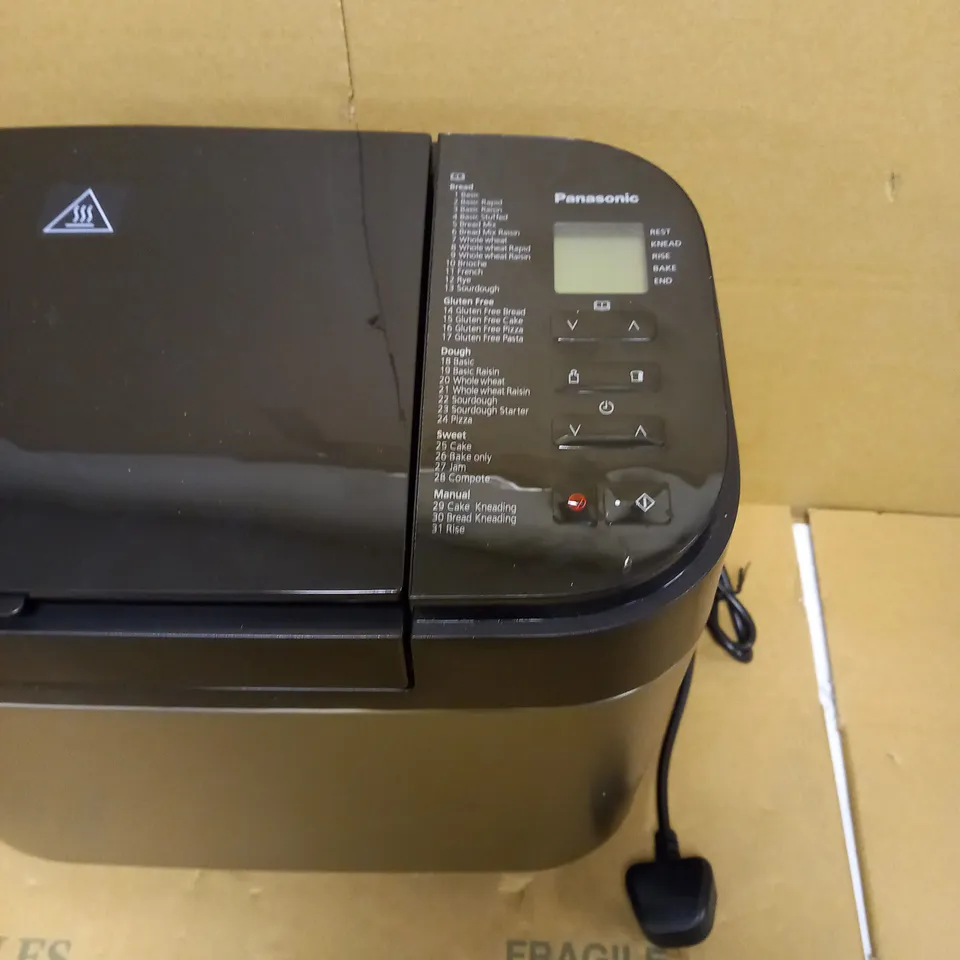 PANASONIC AUTOMATIC BREAD MAKER SILVER