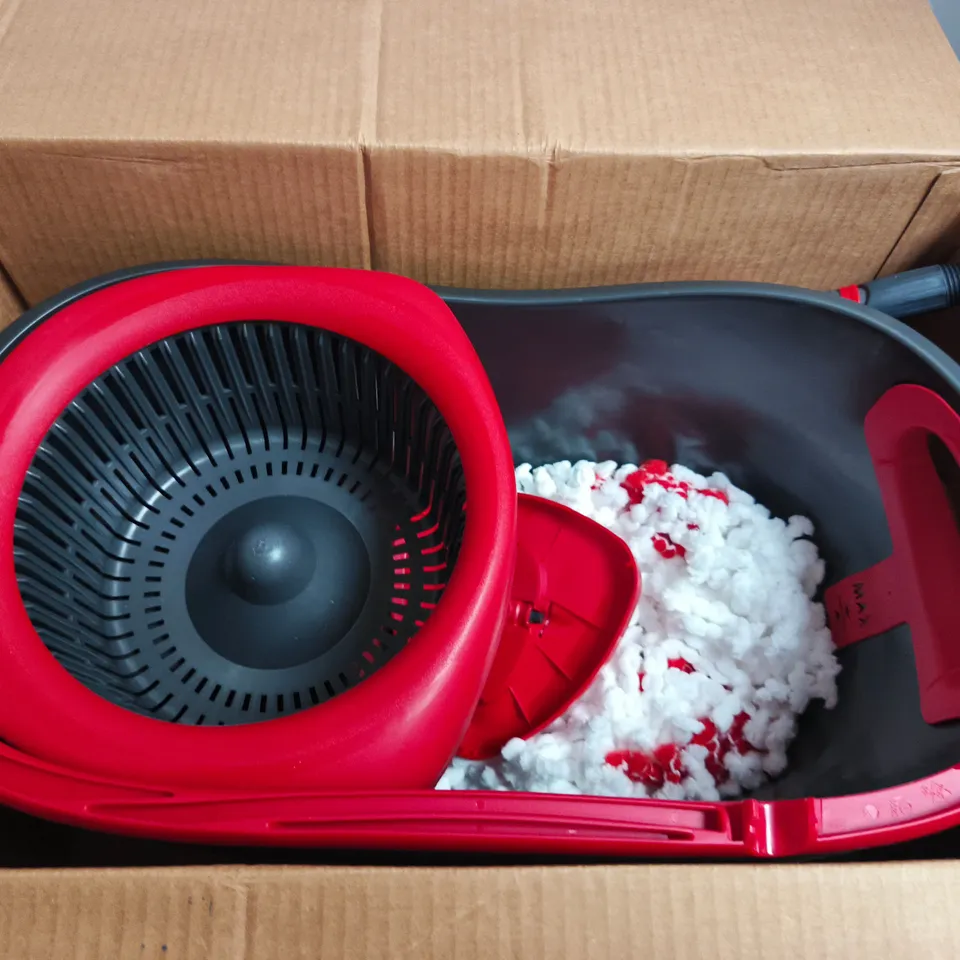 BOXED VILEDA TURBO 2IN1 MICROFIBRE MOP & BUCKET