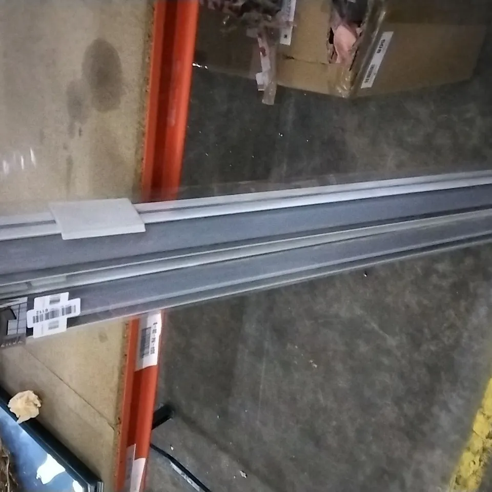 PAIR OF TANZUOER LIGHT GREY ROLLER BLINDS 150CM HEIGHT 