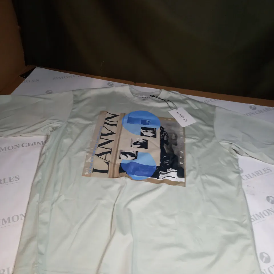 LANVIN PRINT TEE SIZE S 