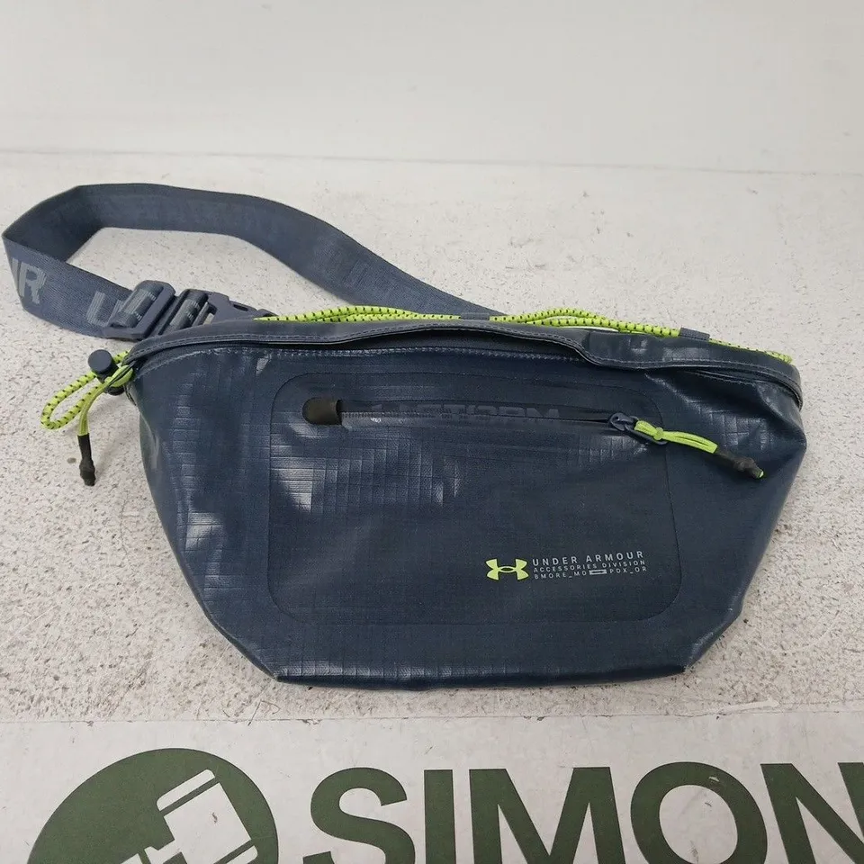 UNDER ARMOUR BLUE WAIST BAG 