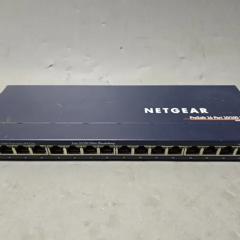 NETGEAR PROSAFE 16 PORT 10/100 SWITCH FS116