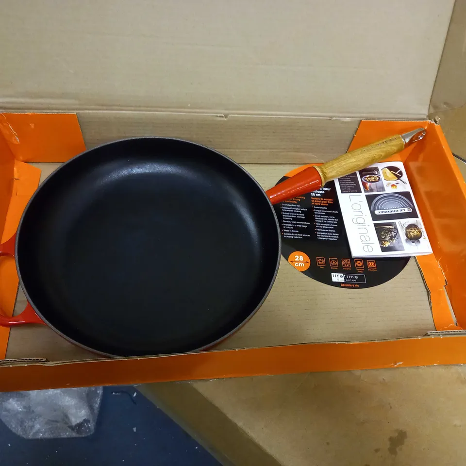 LE CREUSET ENAMELLED CAST IRON