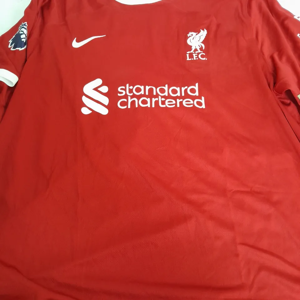 NIKE LIVERPOOL FOOTBALL CLUB 2023/2024 HOME SHIRT - F TCHOMAB 16 - 3XL