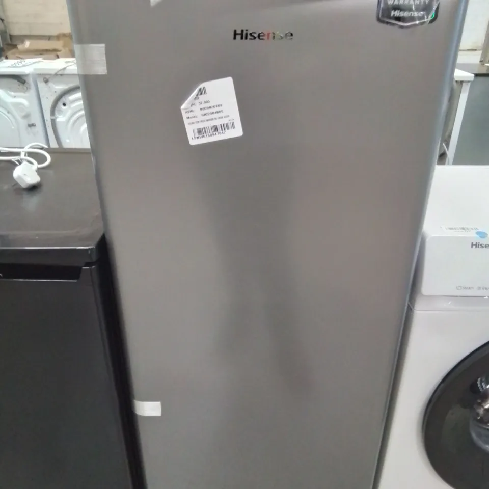 HISENSE FREESTANDING RETRO FRIDGE IN GREY - (RR220D4BDE)