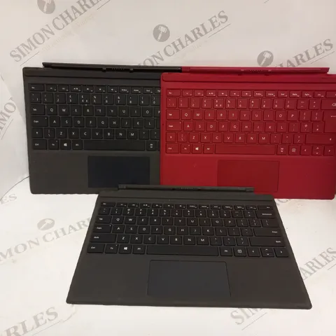 3 MICROSOFT SURFACE TYPE COVER